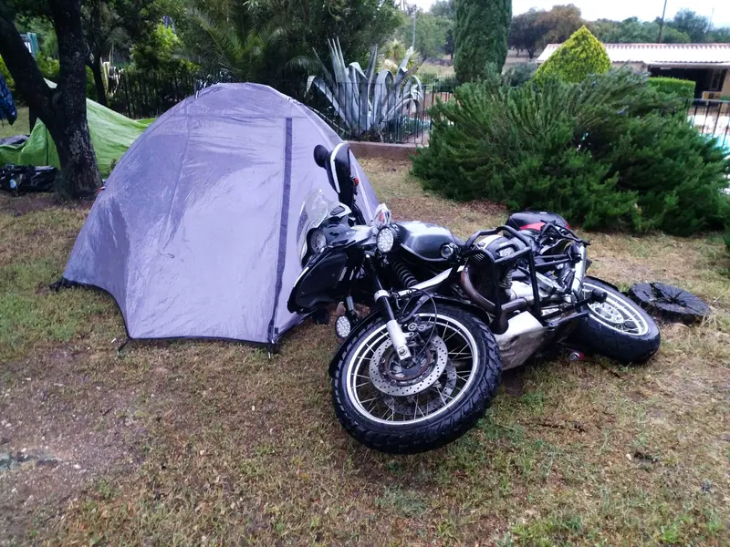 The Night the Bike Fell Over